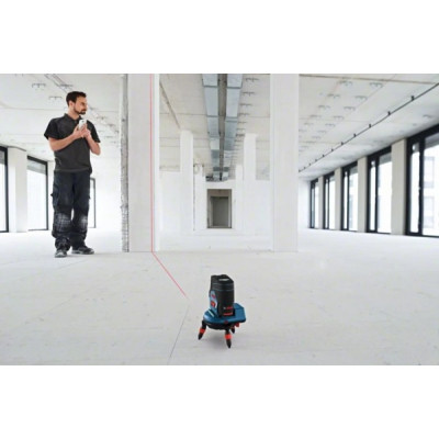 Лазерный нивелир Bosch Professional GCL2-50C+RM2+BT150 до 10м, ±0.3мм/м, 4AAx1.5В, IP54, штатив, чехол, мишень (0.601.066.G02) Винница - изображение 6