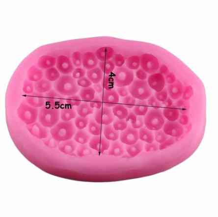 Молд силиконовый Кораллы 40 на 55 мм розовый Киев