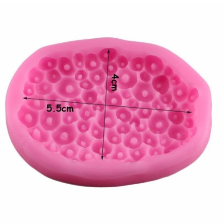 Молд силиконовый Кораллы 40 на 55 мм розовый Киев - изображение 2