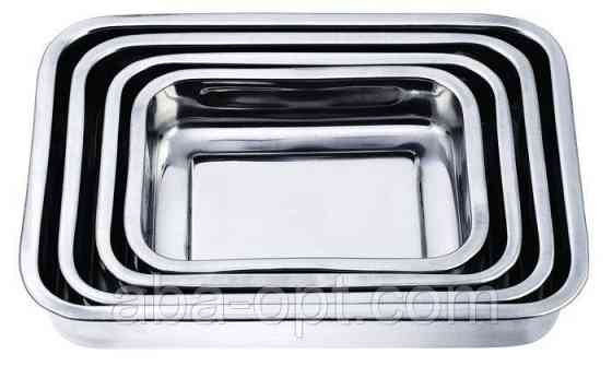 Противень нержавеющий прямоугольный 