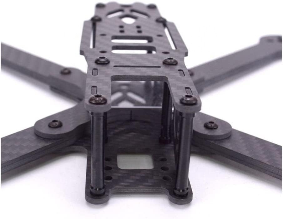 Рама карбонова HSKRC XL8 V3 8" 360мм для FPV дрона, X-тип, міцна, легка, без принтів Київ - фото 4