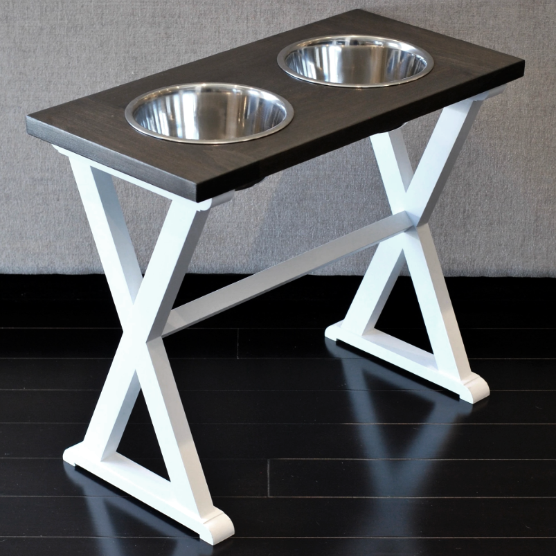 Підставка під миски для собак "Ружом" зефір-венге Миколаїв - фото 1