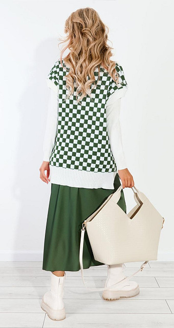 Вязанная жилетка (42-46) Киев - изображение 5