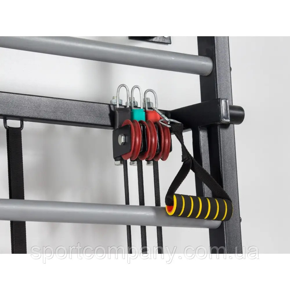 Шведская стенка с системой эспандеров Cross Training Black для всей семьи для взрослых и детей для реабилитаци Каменское - изображение 3