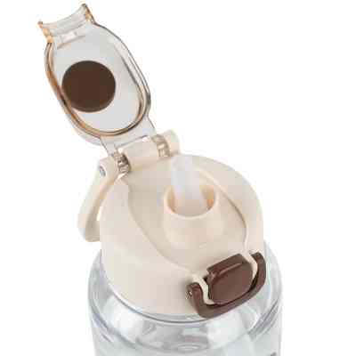 Поильник-непроливайка Kite 700 мл, біло-коричнева (K25-1217-1) Винница