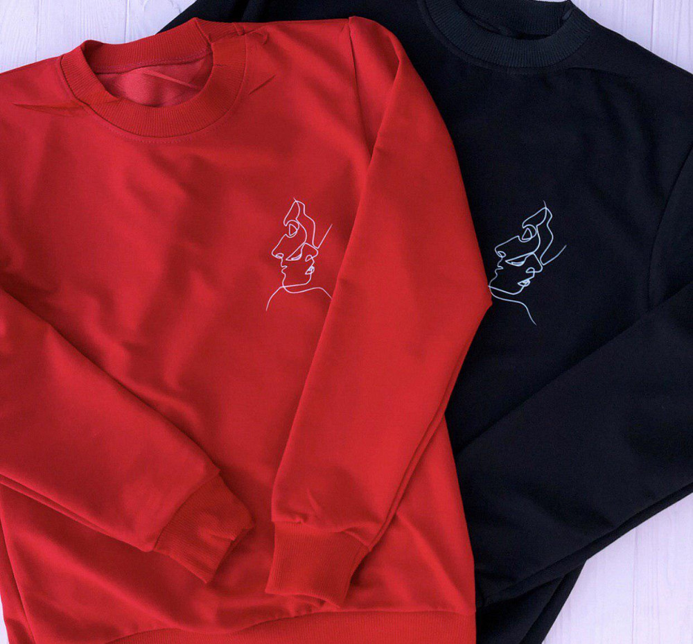 Яркие Парные свитшоты для парня и девушки Черновцы - изображение 1