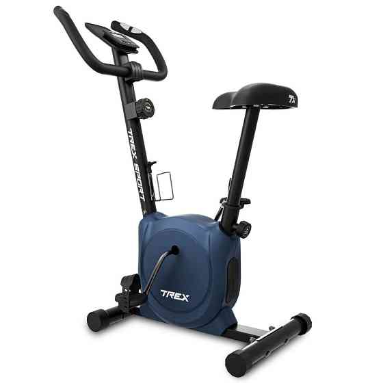 Велотренажер магнитный TX-350MB домашний компактный тренажер для дома кардио и фитнес тренировок СИНИЙ Киев