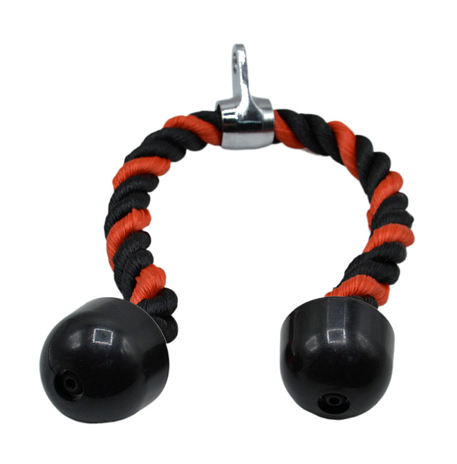 Канат для трицепса з подвійним хватом Power System PS-4041 Triceps Rope Black/Red Кам'янське - фото 3