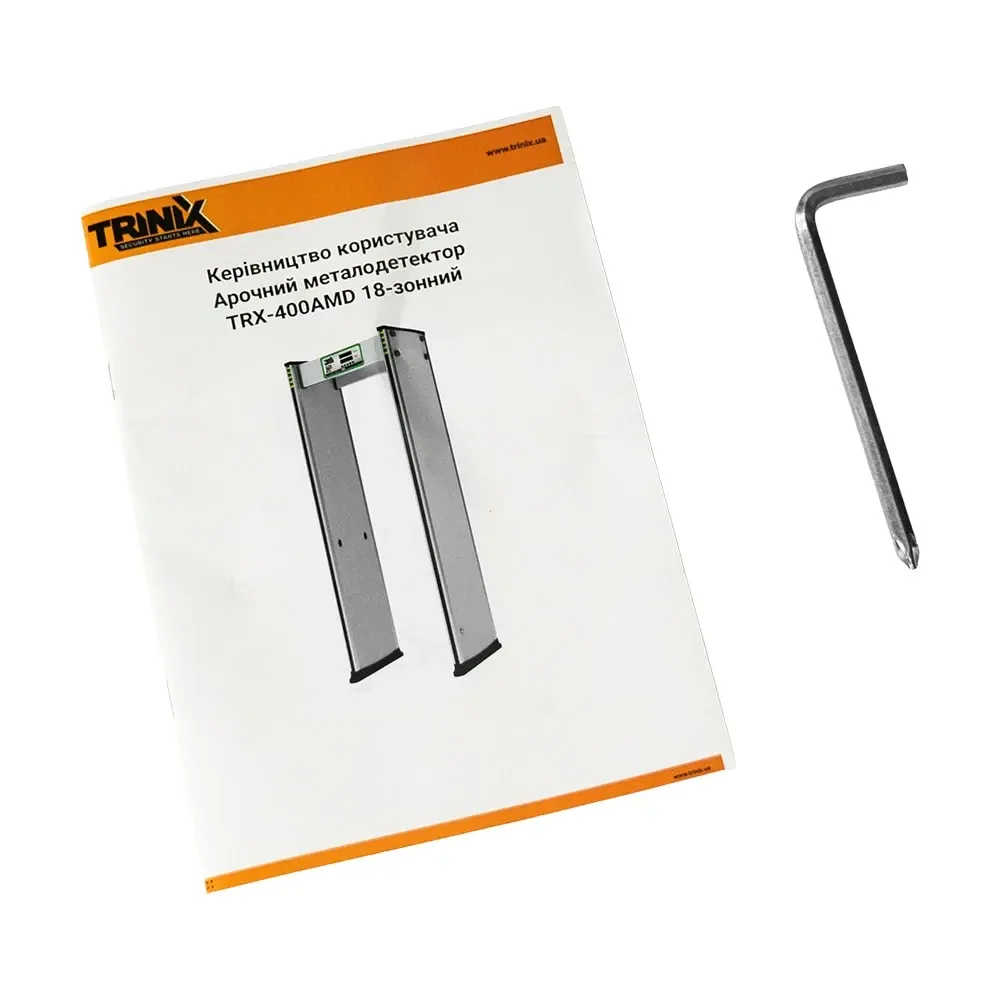 Арочний металодетектор Trinix TRX-400AMD, 18 зон детекції (71-00098) Київ - фото 17