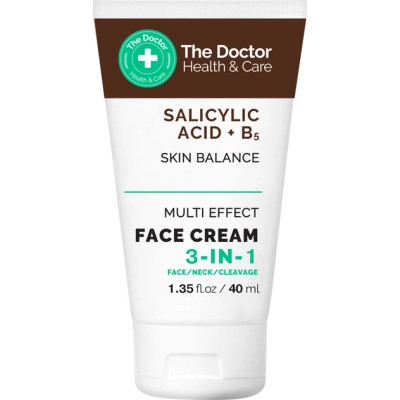 Крем для лица The Doctor Health &amp; Care Salicylic Acid + B5 Face Cream 3в1 40 мл (5901845509336) Вінниця - фото 2