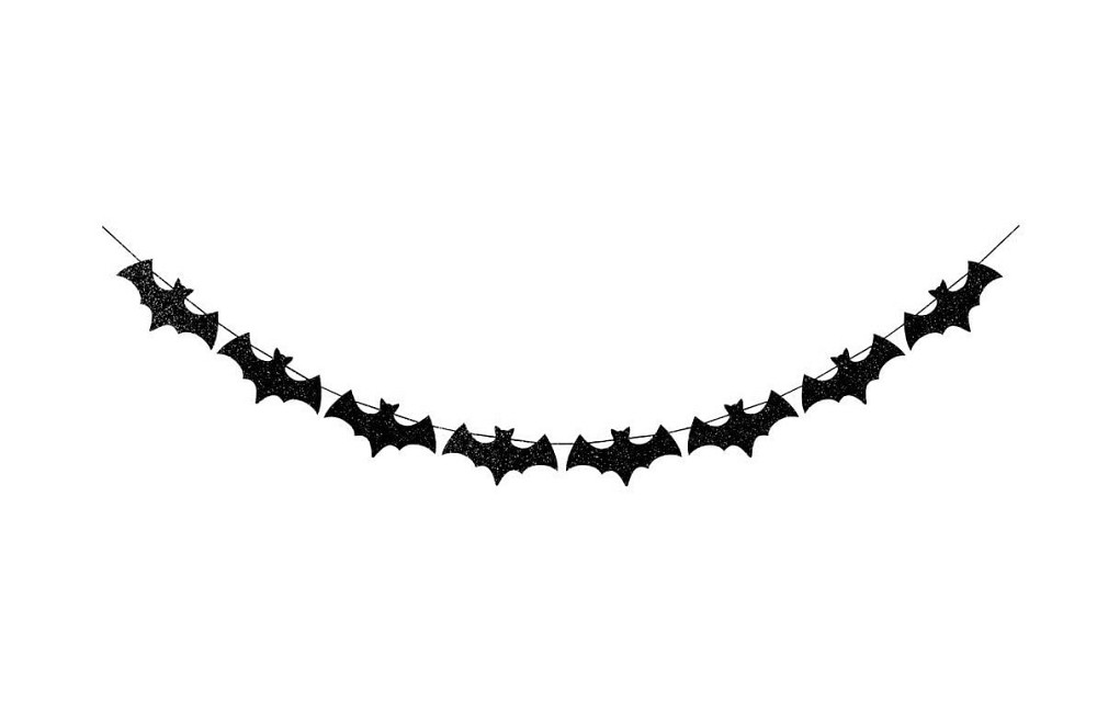 Гирлянда на Хэллоуин Летучие мыши 4 м черный Киев - изображение 5