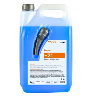 Тосол VIRA -21 °C синя 4 кг (VI0006) Вінниця - фото 1