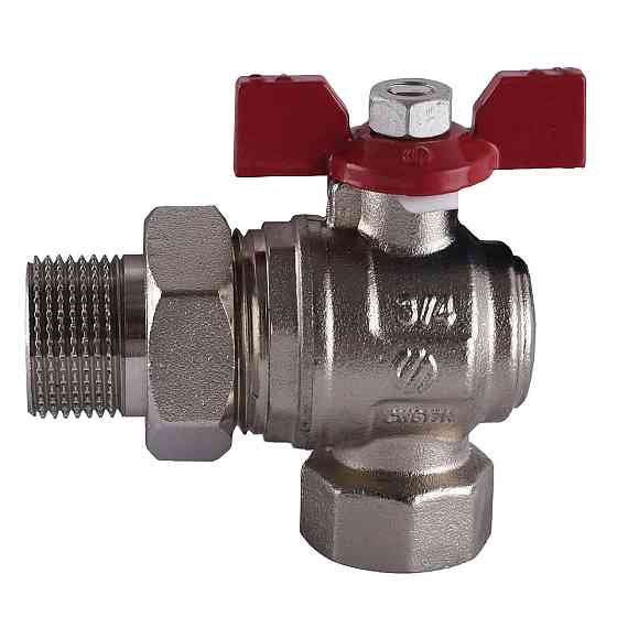 Кран шаровый угловой с американкой ARCO 3/4″ SENA 154304 (000014970) Киев
