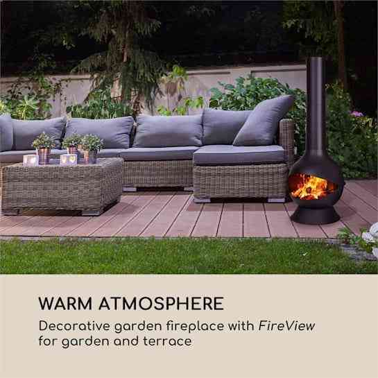 Рыцарь в огне Садовый камин Blumfeldt Германия Ровно