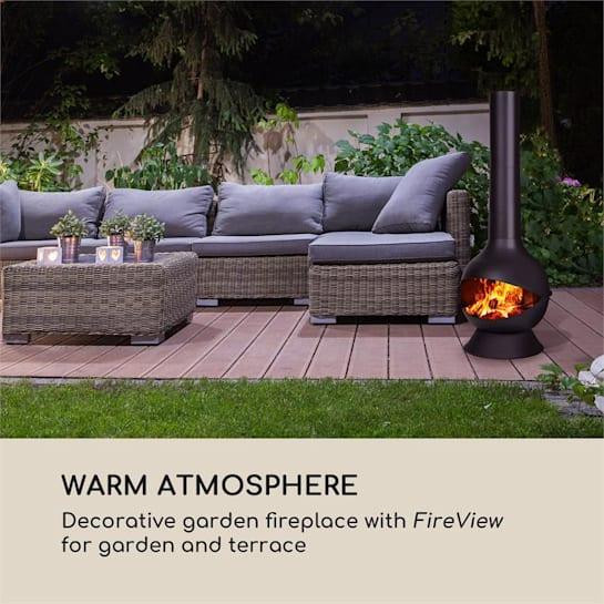 Лицар у вогні Садовий камін Blumfeldt Німеччина Рівне - фото 2