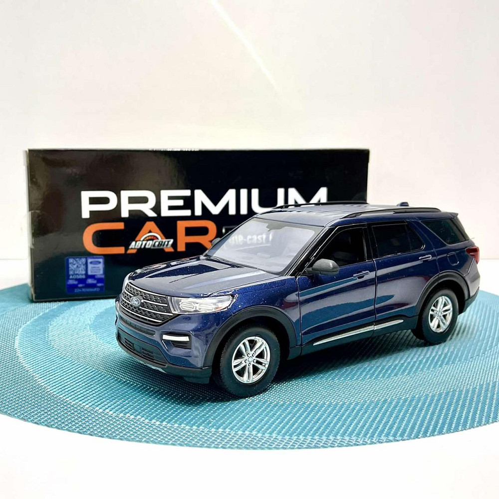 Машина Автосвіт Ford Explorer XLT інерційна металева відчиняються двері 21 см Синя (AP-1922) Чернігів - фото 4