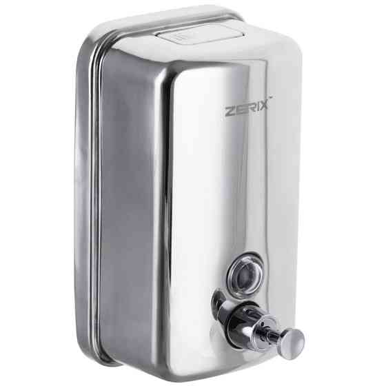Дозатор для жидкого мыла Zerix D-800-SUS настенный (ZX3246) Киев