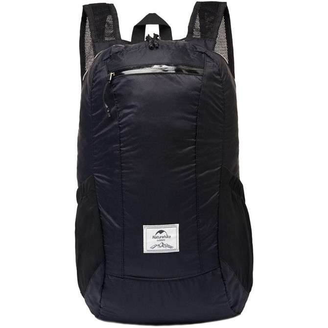Рюкзак Naturehike компактный Ultralight NH17A012-B, 18 л, черный Киев - изображение 1
