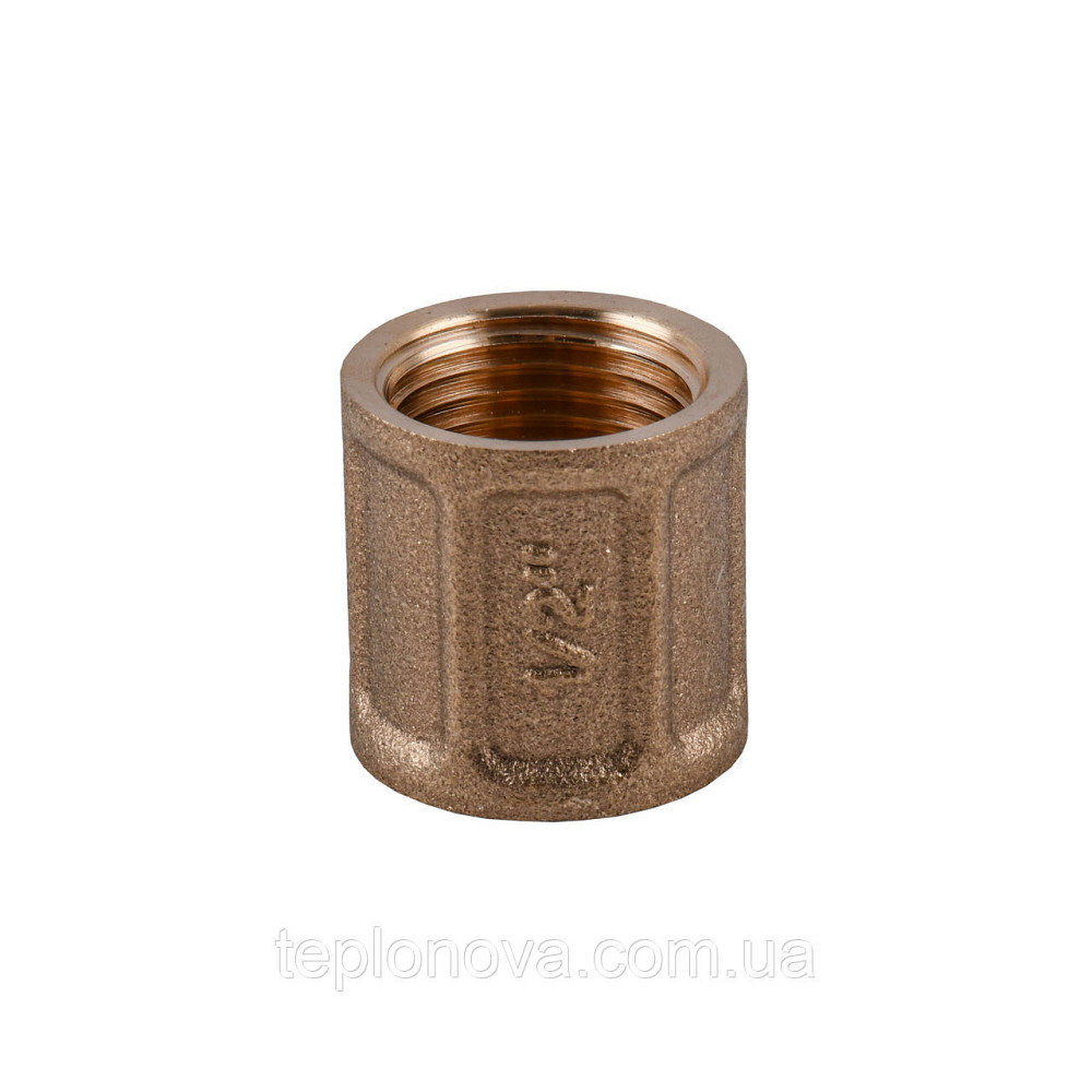 Муфта 1/2" ВВ латунна LM331S OPTIMUM Чернівці - фото 2