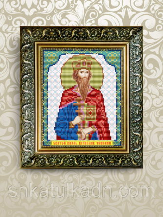 Схема для вишивки бісером іменна В'ячеслав Дніпро