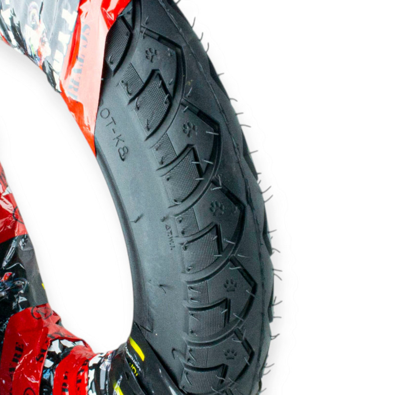 Шина 3.00-10 камерка SC (крас упак) С КАМЕРОЙ асфальт 121 мото Мукачево - изображение 1