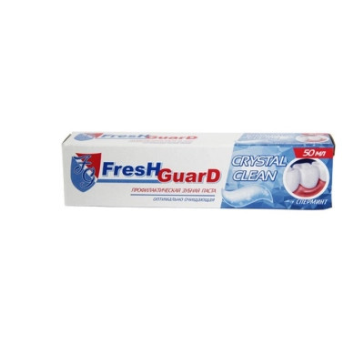 Зубная паста Fresh Guard Crystal Clean 50 мл (3800031751998) Винница - изображение 1