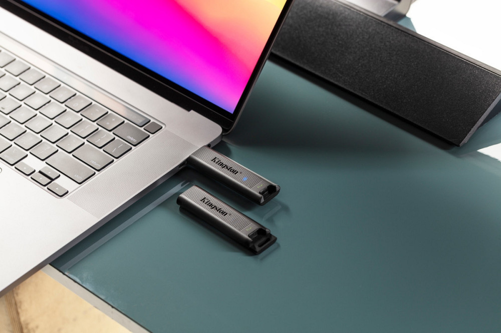 Флеш-накопичувач USB3.2 256GB Type-C Kingston DataTraveler Max Black (DTMAX/256GB) Чорний Харків - фото 7