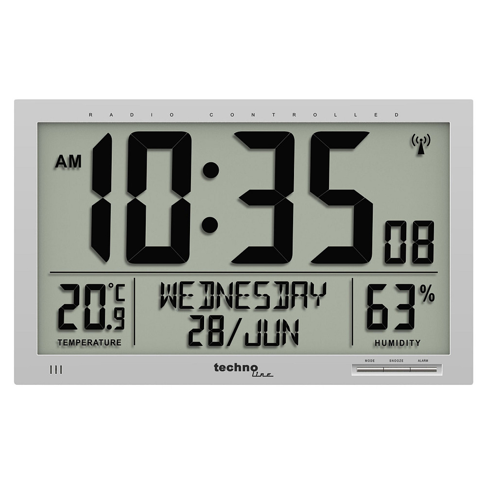 Часы настенные Technoline WS8013 Silver (WS8013) Винница - изображение 2