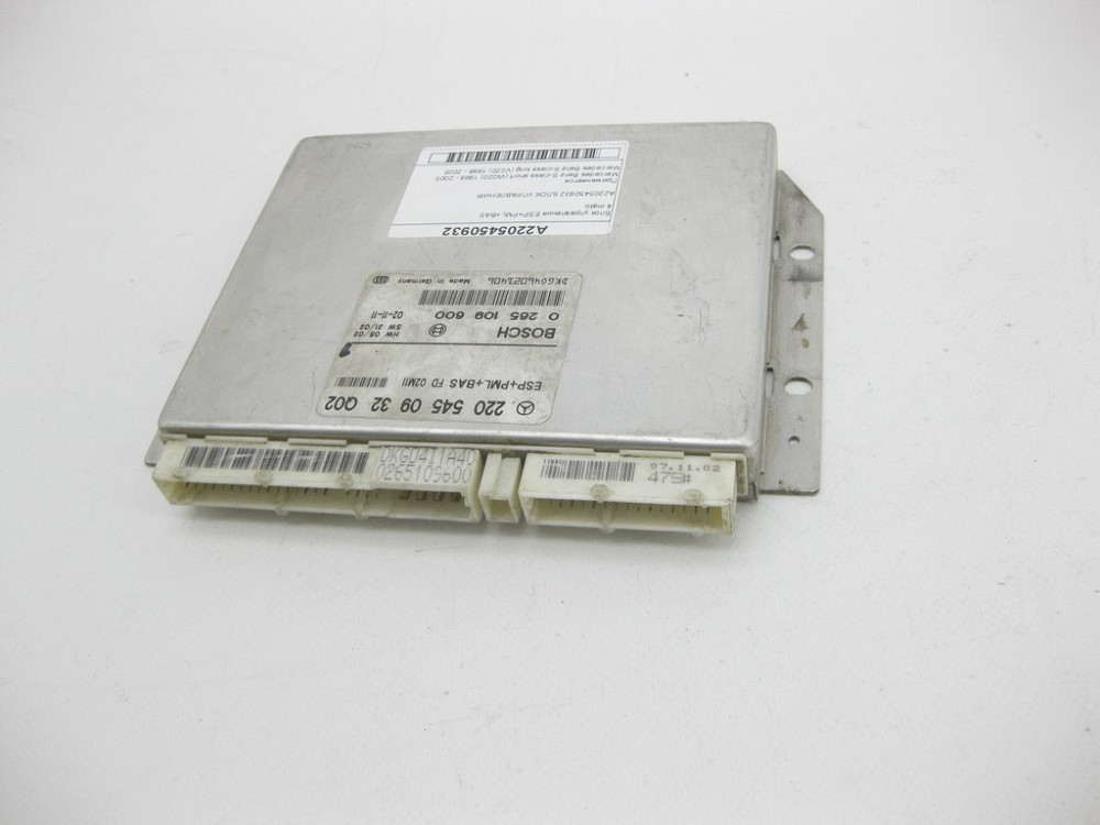 Mercedes-Benz  A2205450932 Блок керування ESP+PML+BAS S-class short W220 S-class long V220 Одесса - изображение 4