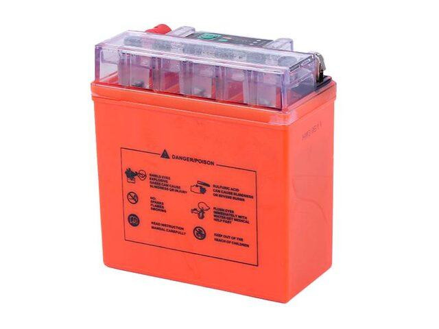 Аккумулятор 12N5L-BS OUTDO гелевый 5АH 120*61*129mm оранжевый (с индикатором) Мукачево - изображение 2