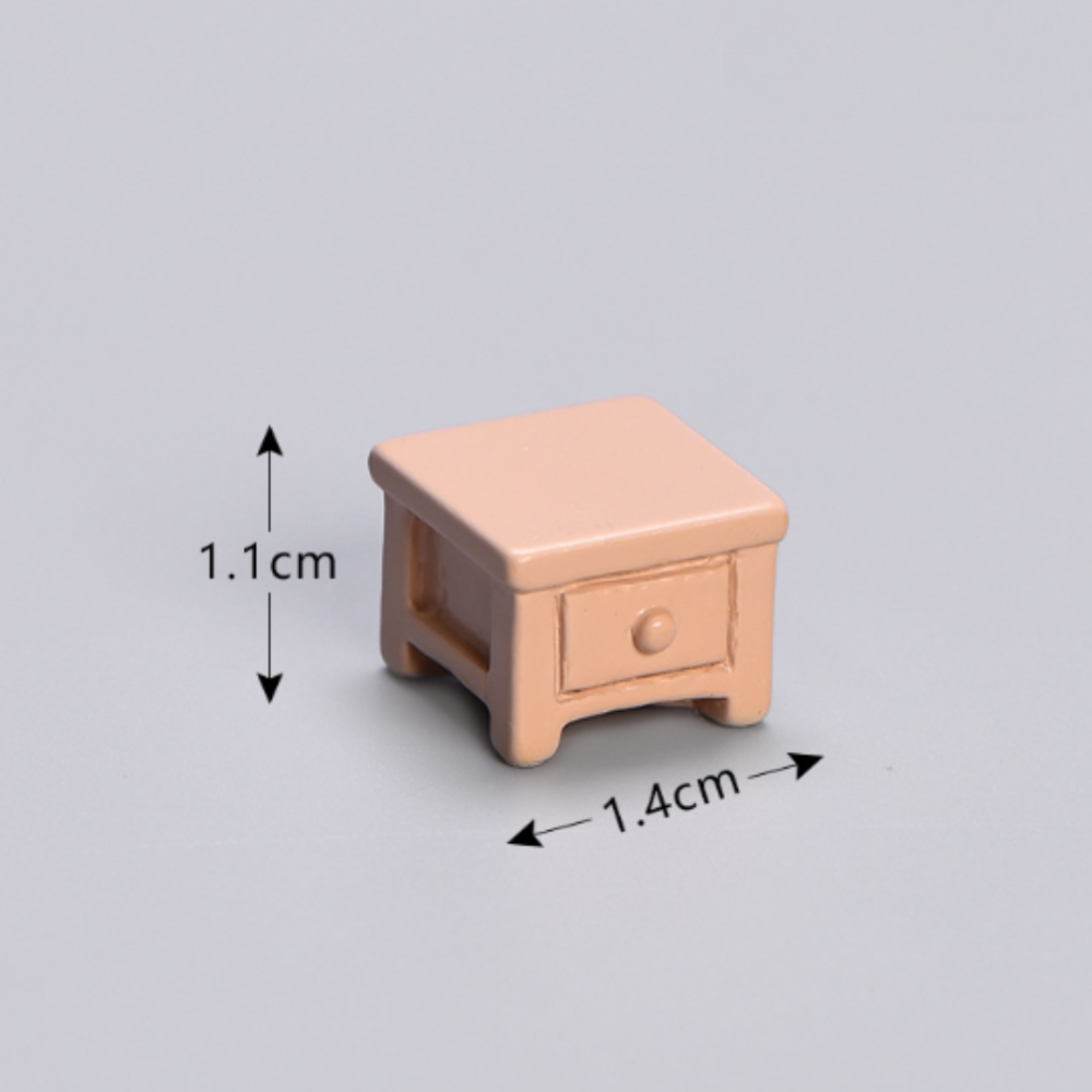 Набор миниатюрной мебели для моделирования, румбокса, букнука 7 шт Одесса - изображение 6