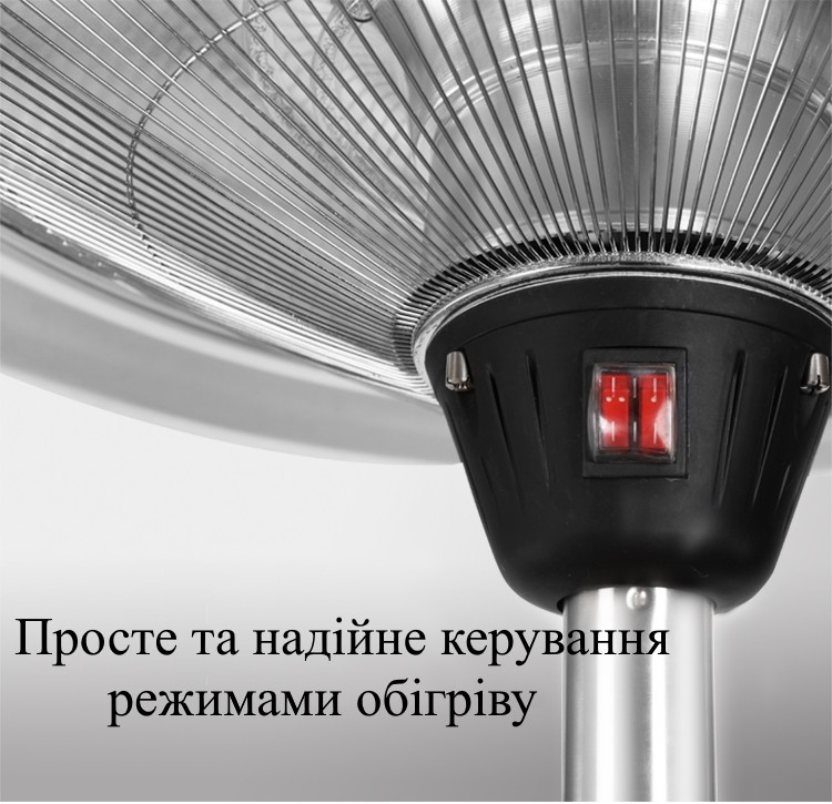 Электрический инфракрасный обогреватель GRILLI 3000w, 200*60см 777757 Код: 008344 Ровно - изображение 10