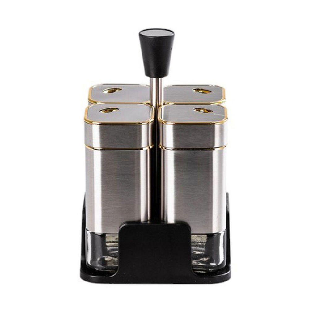 Набір контейнерів для спецій 4 шт на підставці Київ - фото 7