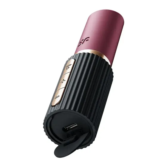 Вакуумний стимулятор Satisfyer Deep Kiss, магнітна технологія 3D Air Pulse, 30 режимів, кришечка Львів