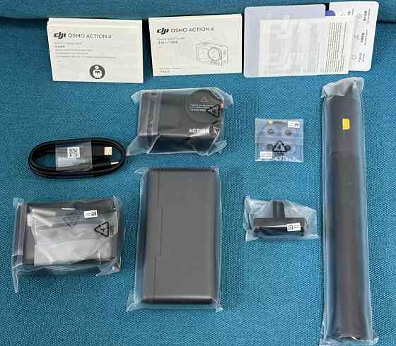 Камера Новая: DJI Osmo Action 4 Adventure Combo (CP.OS.00000270.01) Харьков