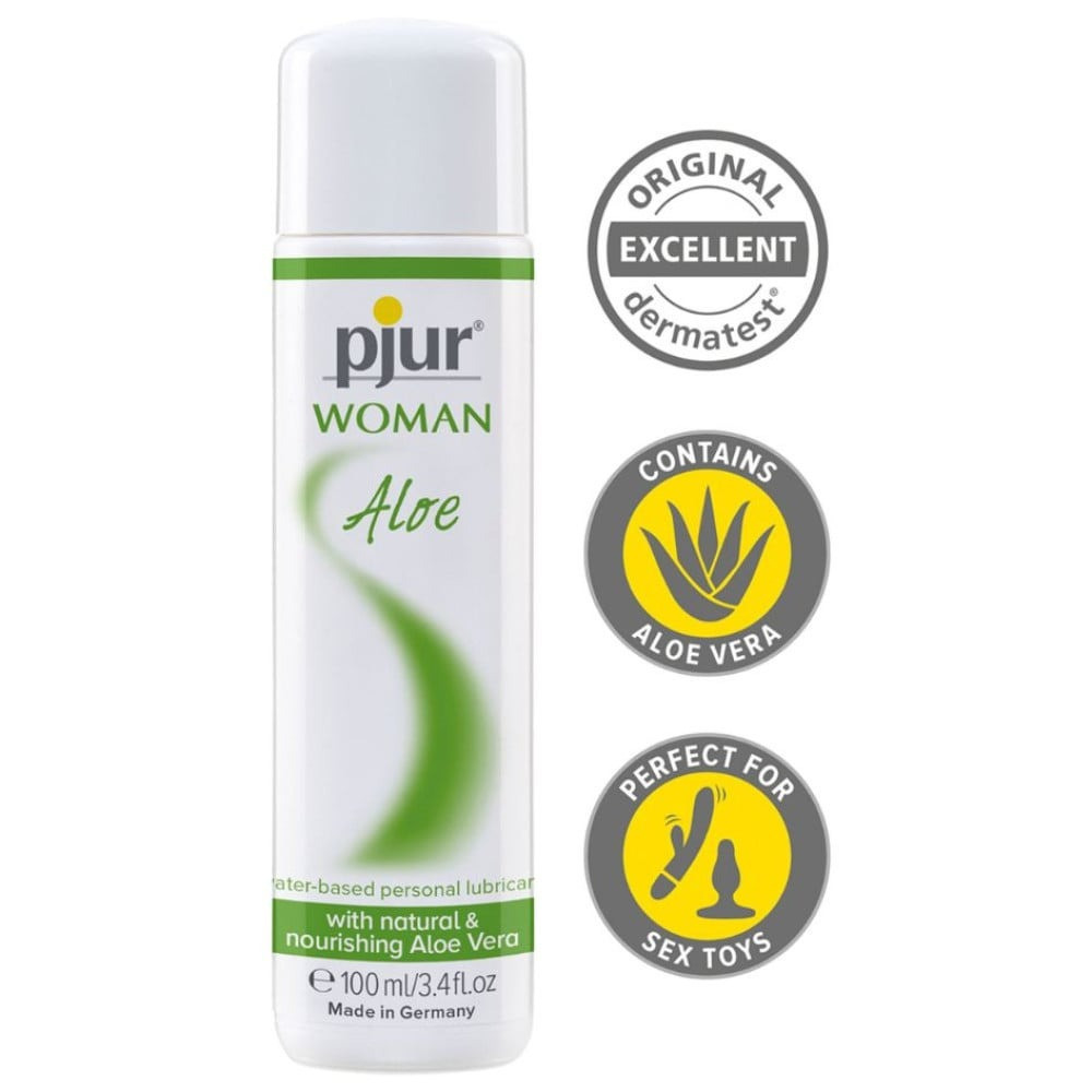 Лубрикант с экстрактом алоэ Pjur Woman Aloe, 100 мл Sex Aura Киев - изображение 2