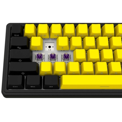 Клавіатура Lorgar KBP70MW Pro RGB Wireless/Bluetooth/USB UA Black/yellow (LRG-KBP70MW-YL-US) Вінниця - фото 4