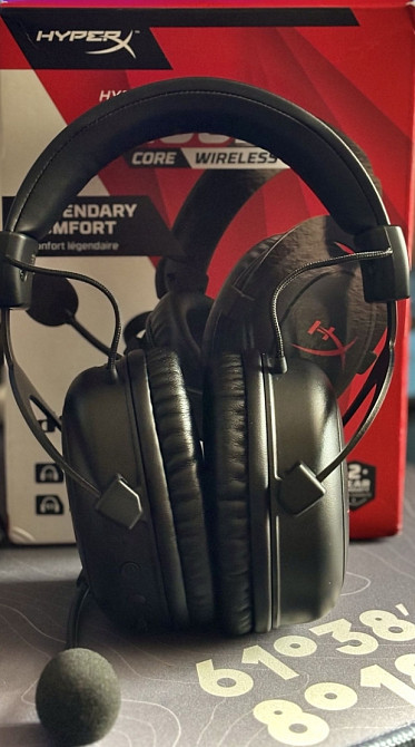 Беспроводные наушники HyperX Cloud Core DTS Wireless Киев - изображение 2
