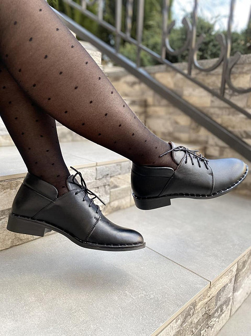 YDG-bellini Туфлі жіночі YDG-bellini 18405 чорні (весна-осінь, шкіра натуральна) (2048) лише 37 Коломия - фото 10