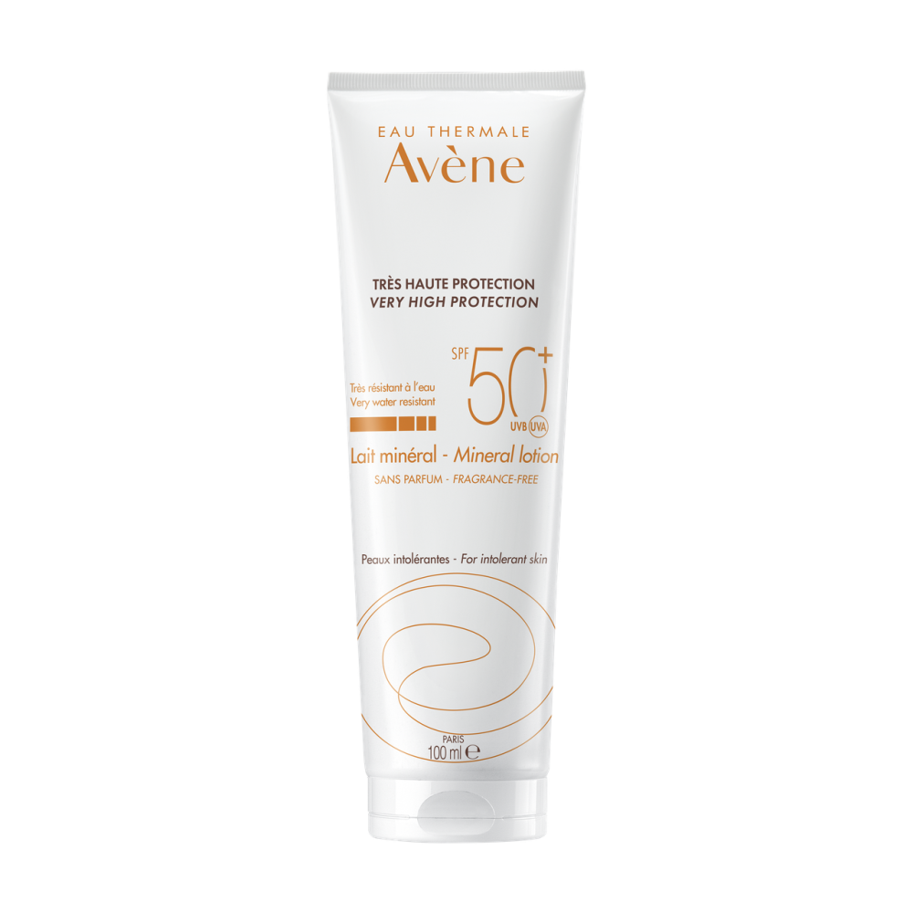 Авен солнцезащитное минеральное молочко SPF50 + Avene Lait Mineral SPF 50+, 100 мл Днепр - изображение 1