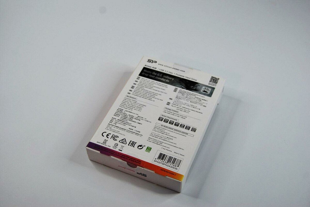 PHD External 2.5'' SiliconPower USB 3.2 Gen. 1 Armor A30 2Tb All Black Киев - изображение 3