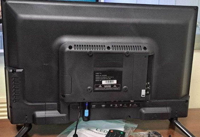 Телевізор SlimTV24 дюйми T2 FULLHD 12/220v USB/HDMI LED IPS Телевизор. Київ - фото 5