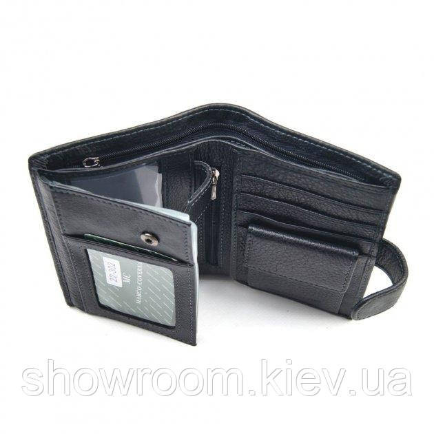 Шкіряне чоловіче портмоне на застібці Marco Coverna (2302) Київ - фото 4