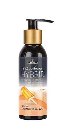 Змазка водно-силіконова Sensuva Hybrid Orange Creamsicle (125мл) без цукру, можна для оральних пестощів Sex Aura Київ