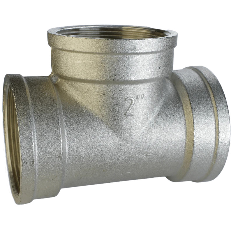 Трійник 2″ВВВ нікельований А0238А(нк) Киев - изображение 1