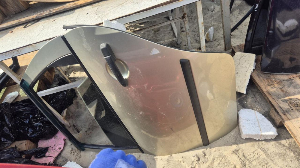 Задня  ліва дверка лада калина хечбек ідеал в зборі Київ - фото 1