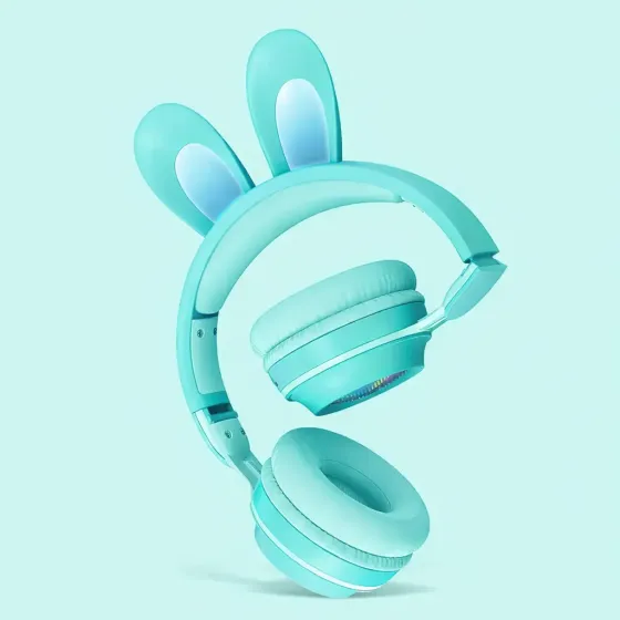 Jianlips Детские беспроводные Bluetooth наушники с ушками зайчика RGB Picun B12 4704/4705 VJ Би Коломыя