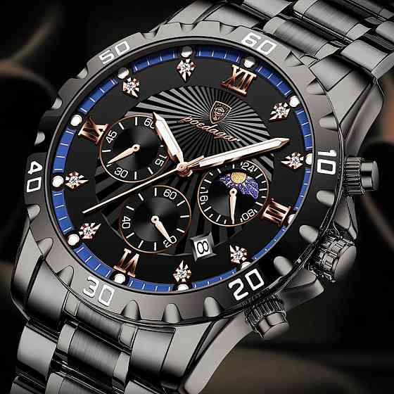 Часы мужские наручные Poedagar Extra Черный Винница