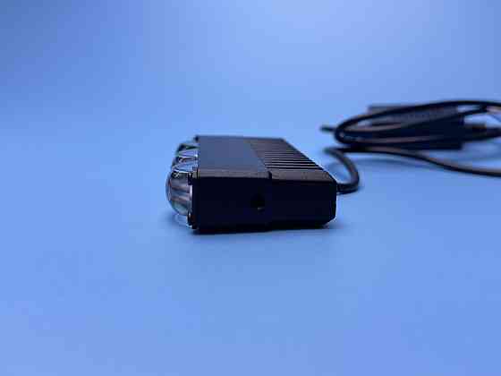 Фара рабочего света LED однорядная 100 мм SPOT — 6 диодов с линзой (Белый + Желтый свет), четкая СТГ Харьков