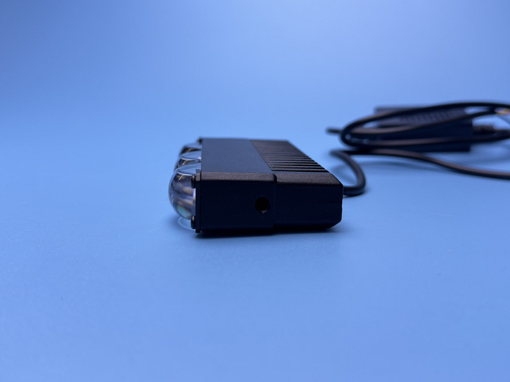 Фара рабочего света LED однорядная 100 мм SPOT — 6 диодов с линзой (Белый + Желтый свет), четкая СТГ Харьков - изображение 2